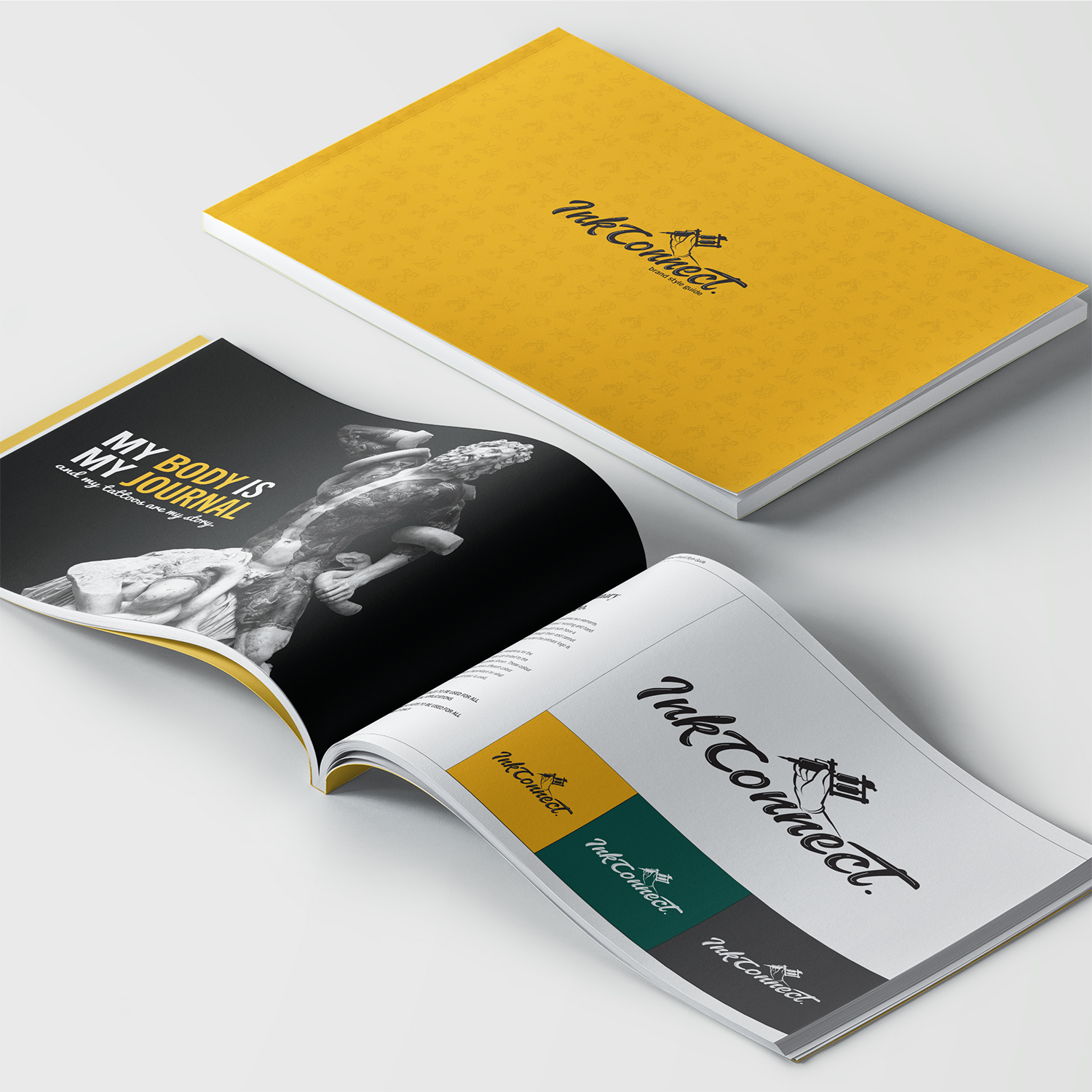 ink connect brand style guide book