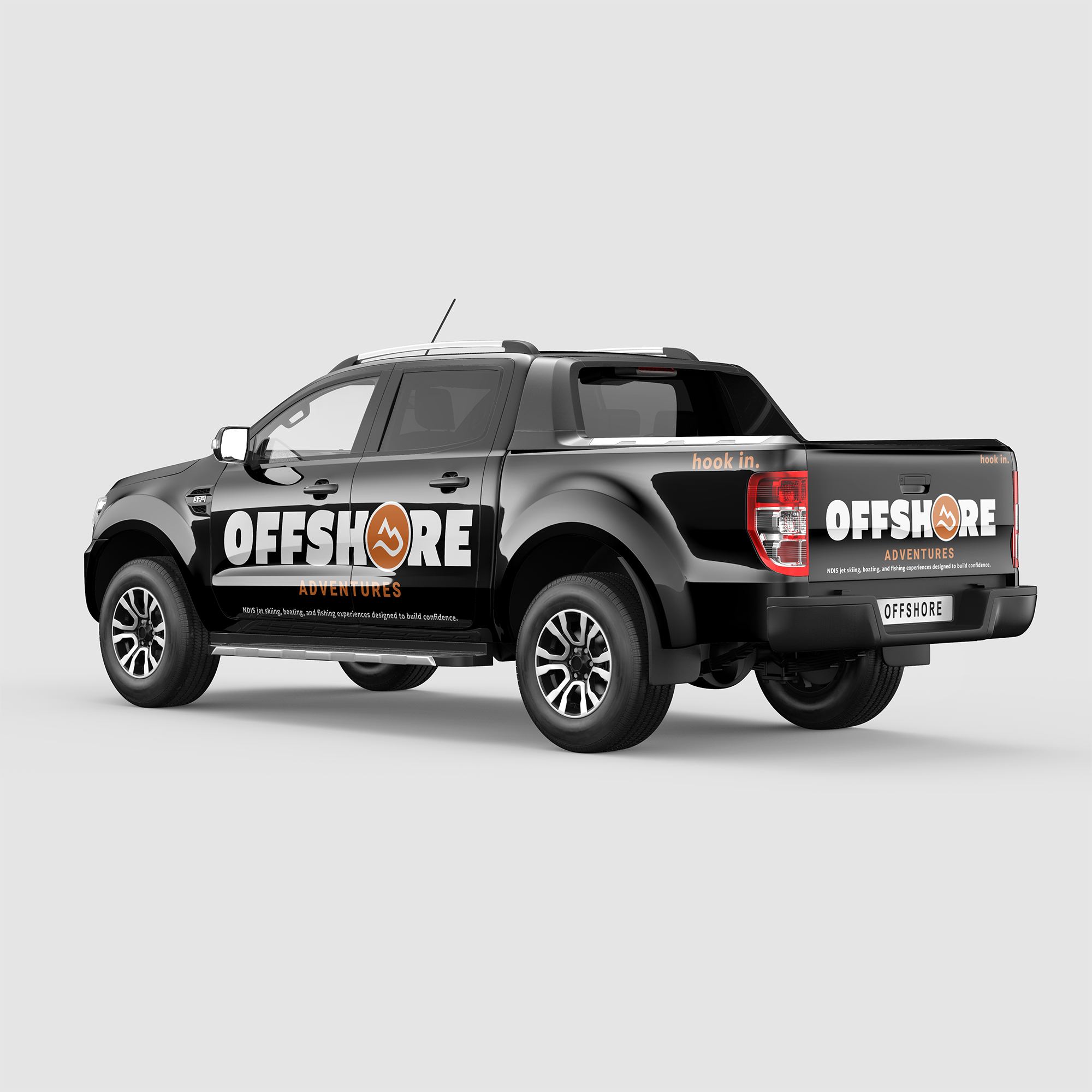 Offshore Adventures Branded car 01